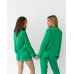 Коплект жіночій шовковий трійка, сорочка з шортами і штанами S Коплект жіночій шовковий трійка, сорочка з шортами і штанами S