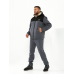 Зимовий чоловічий спортивний костюм на хутрі Сірий, 48/50