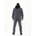 Зимовий чоловічий спортивний костюм на хутрі Сірий, 48/50