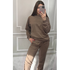 Костюм спортивний жіночий трьохнитка петля Капучино, XL