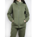 Костюм жіночий теплий спортивний на флісі кофта на змійці Хакі, 42/44 Костюм жіночий теплий спортивний на флісі кофта на змійці Хакі, 42/44