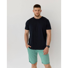 Футболка чоловіча котон Чорний, XXL