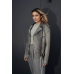 Куртка косуха жіноча подовжена, Сірий S