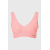 Безшовний бюстгальтер топ,  Рожевий, S/M