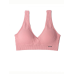 Безшовний бюстгальтер топ,  Рожевий, S/M