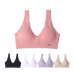 Безшовний бюстгальтер топ,  Рожевий, S/M