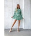 Сукня літня жіноча з відкритою спиною Зелений, XS-S