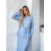Довга літня сукня Блакитний, M-L