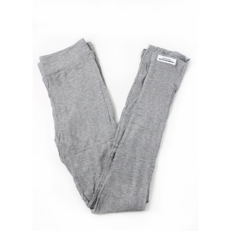 Жіночі легінси рубчик Сірий, L/XL