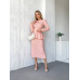 Довга літня сукня Рожевий, M-L