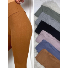 Жіночі легінси рубчик Гірчичний, S/M