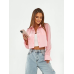 Коротка сорочка жіноча Рожева S/M
