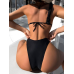 Жіночий роздільний купальник Чорний