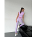 Жіночий фітнес костюм Ліловий, M