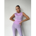 Жіночий фітнес костюм Ліловий, M