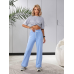 Штани жіночі трикотажні 4 в 1, Блакитний, 46/48