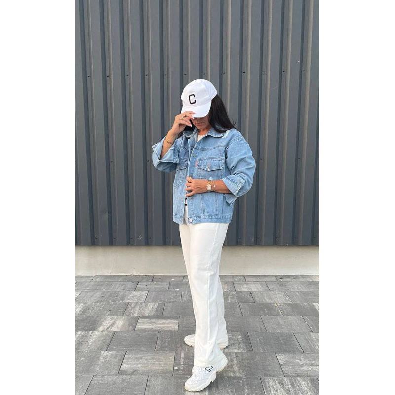 Джинсова куртка жіноча оверсайз, р.42-46 Джинсова куртка жіноча оверсайз, р.42-46