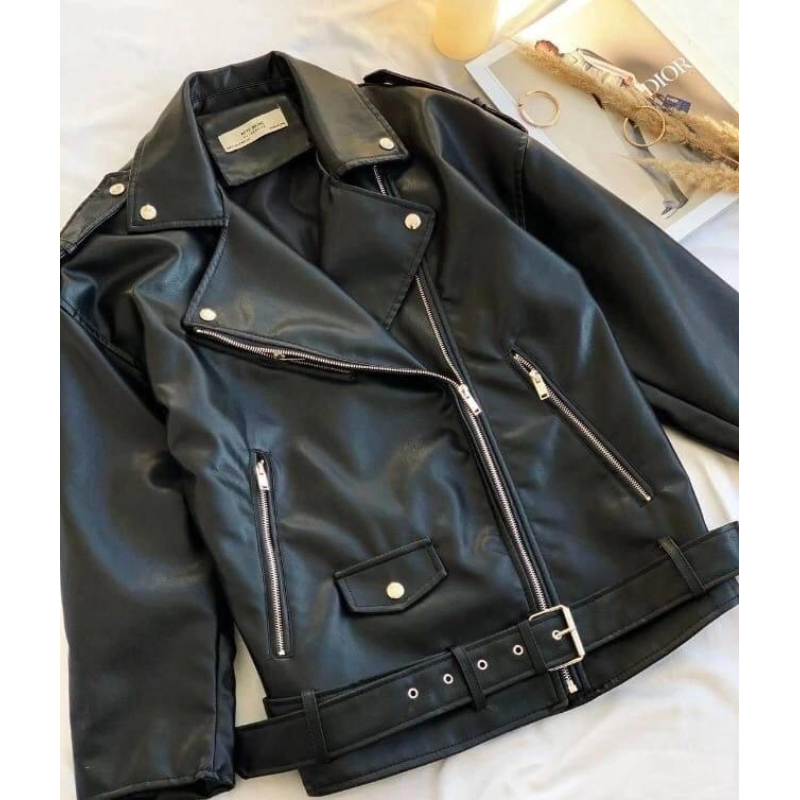 Куртка жіноча оверсайз, Чорний, M