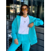 Жіночий спортивний костюм на флісі, Блакитний, 46/48 Жіночий спортивний костюм на флісі, Блакитний, 46/48