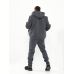 Спортивний костюм на хутрі чоловічий Сірий, 56/58