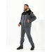 Чоловічий теплий костюм на флісі з хутром Сірий 48/50