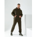 Чоловічий спортивний теплий костюм на флісі Хакі, 54/56