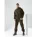 Чоловічий спортивний теплий костюм на флісі Хакі, 54/56