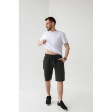Шорти чоловічі трикотажні Хакі, L