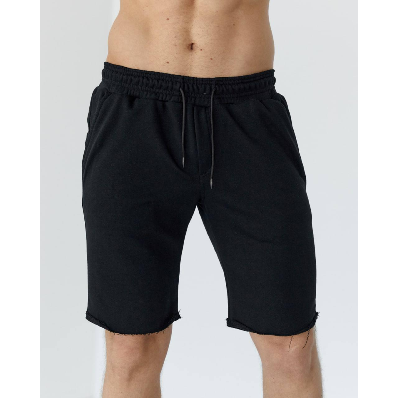 Шорти чоловічі трикотажні Темно-синій, XXL