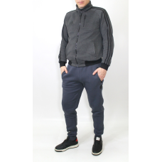 Спортивні теплі штани чоловічі повсякденні на ризинці, р.48