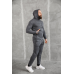 Теплий спортивний костюм чоловічий Європа Графіт S