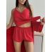 Піжама жіноча шовкова майка з шортами