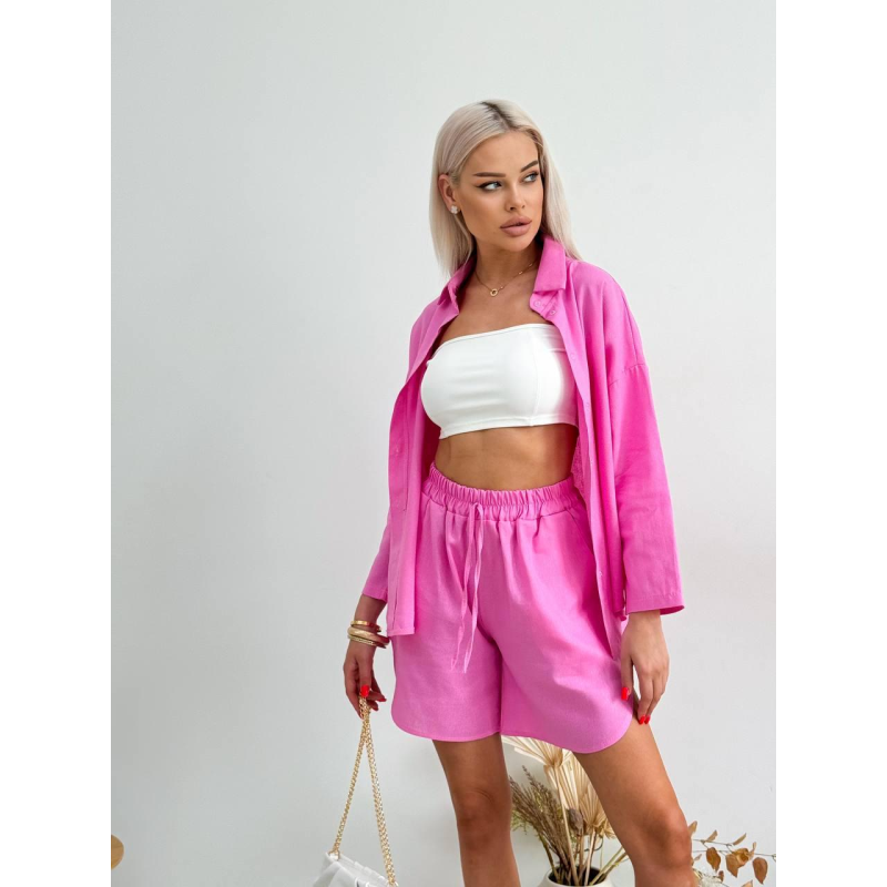 Костюм жіночий літній, льон Барбі, 48/52