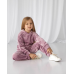 Дитячий велюровий костюм “Кенгару“ Рожевий, 122-128
