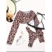 Купальник жіночий роздільний 3 в 1  Тігровий S