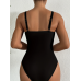 Купальник жіночий суцільний Чорний S