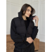 Жилетка чорна жіноча укорочена Чорный 42/44