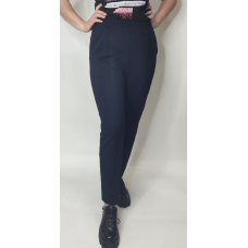 Штани жіночі трикотажні Темно-синій, 50/52