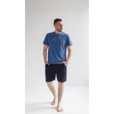 Чоловічі шорти муслінові Темно-синій, S