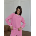 Світшот жіночий однотонний Розовый, 42/44