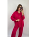 Костюм жіночий літній льон Малиновий, 50/52 Костюм жіночий літній льон Малиновий, 50/52