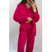 Костюм жіночий літній льон Малиновий, 50/52 Костюм жіночий літній льон Малиновий, 50/52