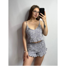 Жіноча піжама майка з шортами, L