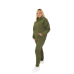 Теплий жіночий костюм на флісі, батал Хакі, 2XL/3XL