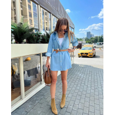 Жіноча сорочка-сукня міні, 48/50