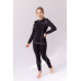 Термобілизна жіноча Чорний S Термобілизна жіноча Чорний S