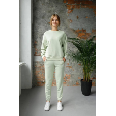 Костюм спортивний жіночий трикотажний олива, XS-S