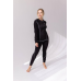 Термобілизна жіноча Чорний S Термобілизна жіноча Чорний S