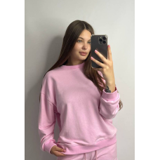 Світшот жіночий трикотажний Рожевий, M/L