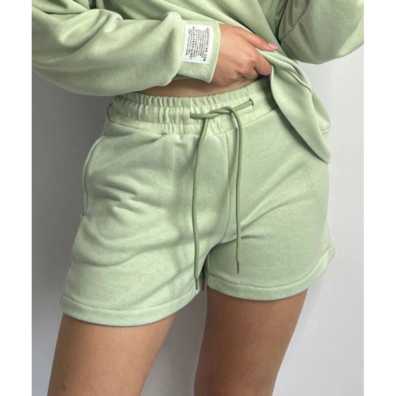 Шорти трикотажні жіночі олива XS/S
